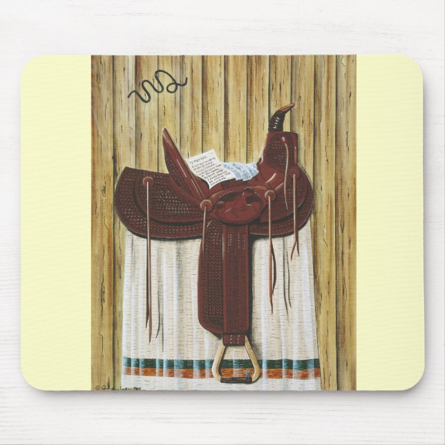 satteln mousepad (Vorne)