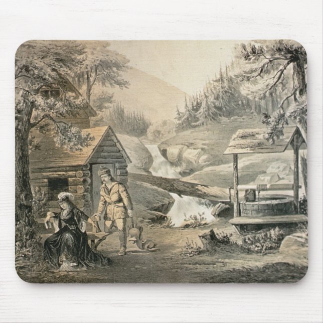 "Satteln Sie Ausbessern", Plakat für "Davy Mousepad (Vorne)