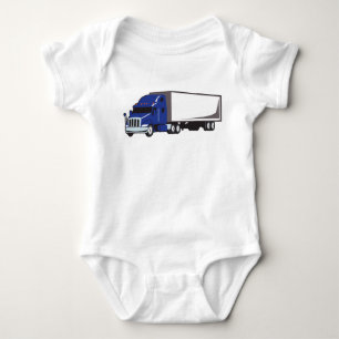 Sattelzug Baby Strampler