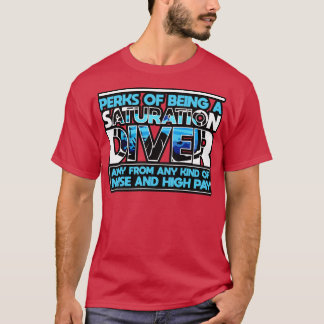 Sättigungstaucher kann ein Sättigungtaucher sein T-Shirt
