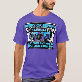 Sättigungstaucher kann ein Sättigungtaucher sein T-Shirt