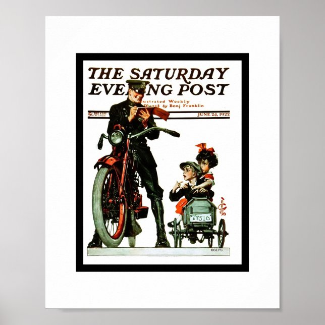 Saturday Evening Post Kunst Poster (Vorne)