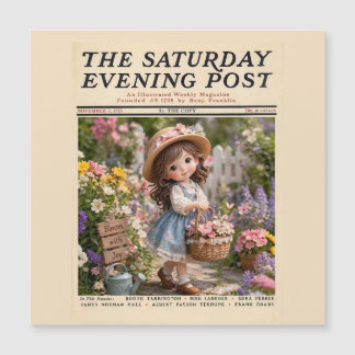 Saturday Evening Post Magnetkarte