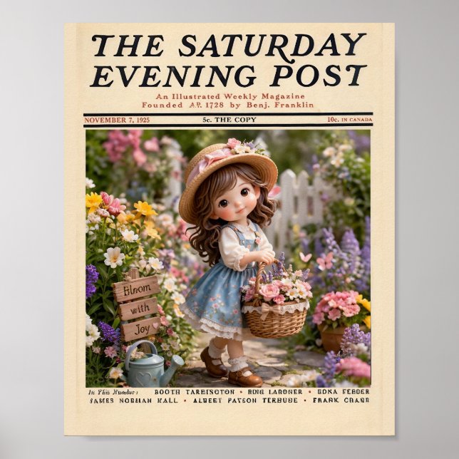 Saturday Evening Post Poster (Vorne)