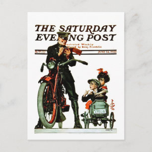Saturday Evening Post Postkarte