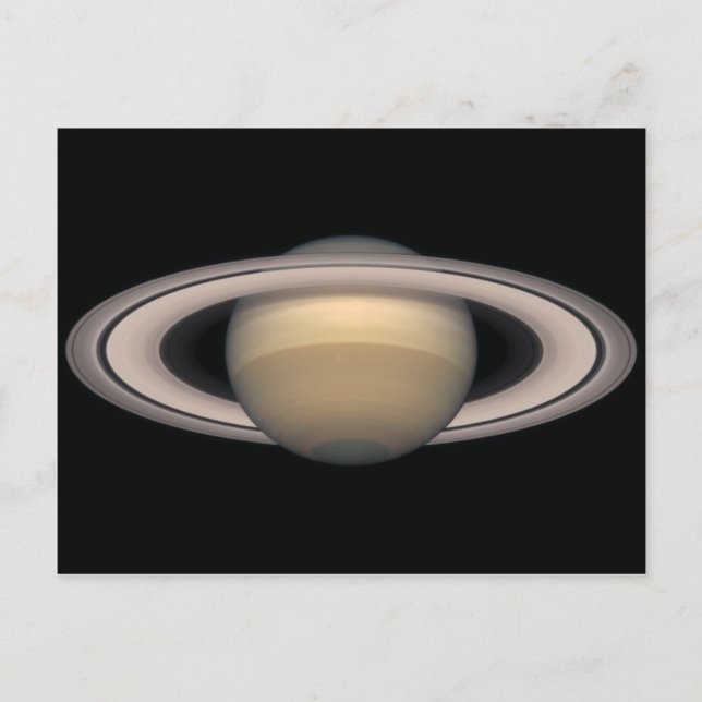 Saturn 1999 Postkartengeschenk für Wissenschaft un Postkarte (Vorderseite)