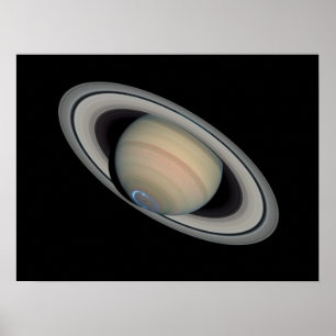 Saturn Aurora - affiche