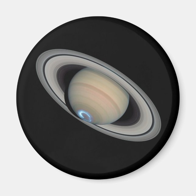Saturn Aurora Magnet (Vorne)