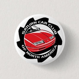 Saturn-Auto-Verein-Knopf Button