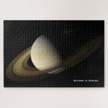 Saturn bei Spring Equinox, Cassini-Huygens