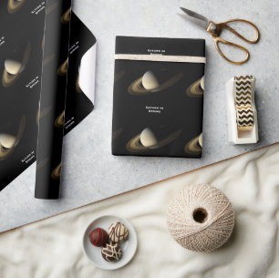 Saturn bei Spring Equinox, Cassini-Huygens Geschenkpapier