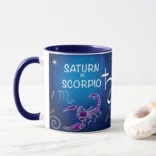 Saturn dans la tasse de Scorpion
