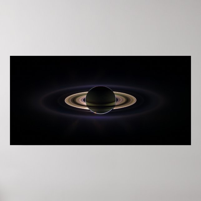 Saturn Eclipse Poster (Vorne)