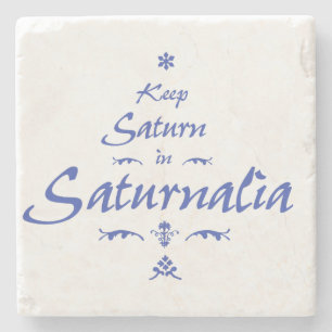 Saturn in Saturnalia behalten Steinuntersetzer