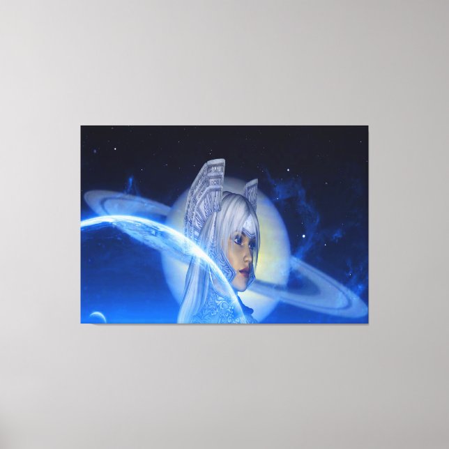 Saturn Leinwanddruck (Vorderseite)