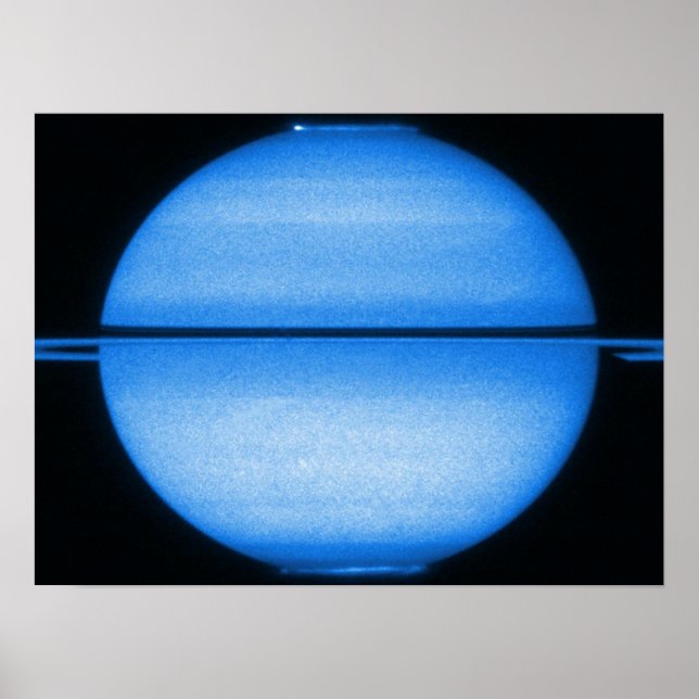 Saturn Light Show Canvas Print Poster (Vorne)