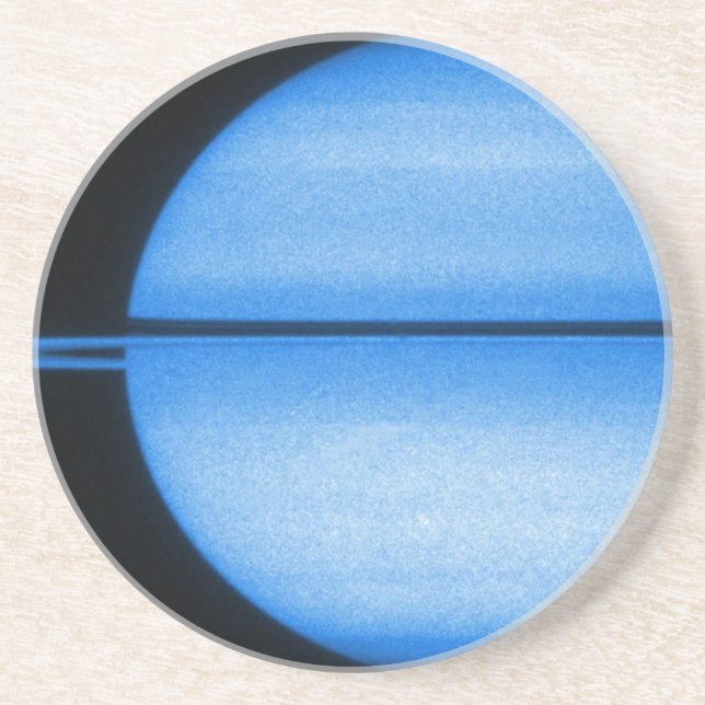 Saturn Light Show Sandstone Untersetzer (Vorne)