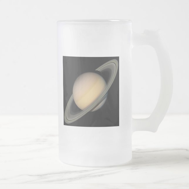 Saturn Mattglas Bierglas (Rechts)