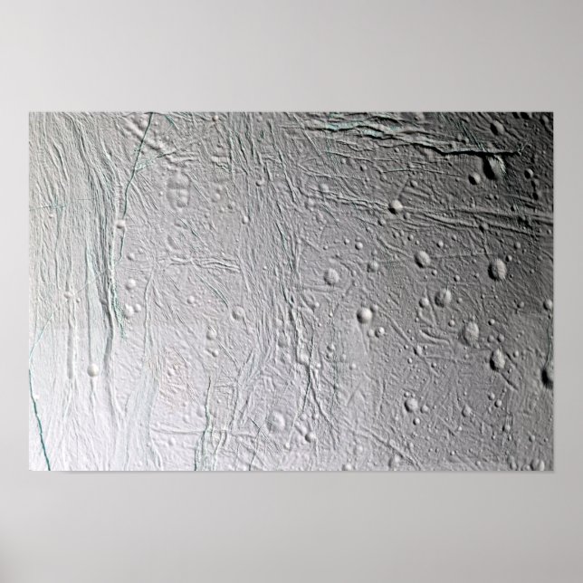 Saturn-Mond-Enceladus 2 Poster (Vorne)