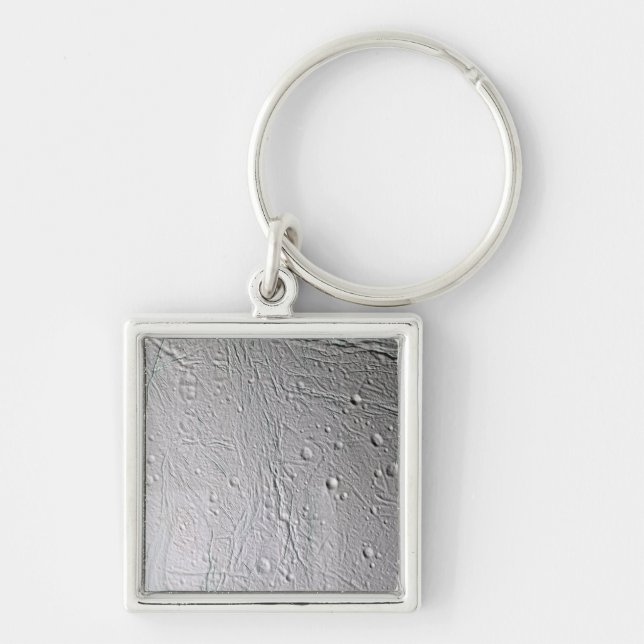 Saturn-Mond-Enceladus 4 Schlüsselanhänger (Vorne)