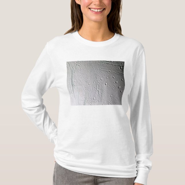 Saturn-Mond-Enceladus 4 T-Shirt (Vorderseite)