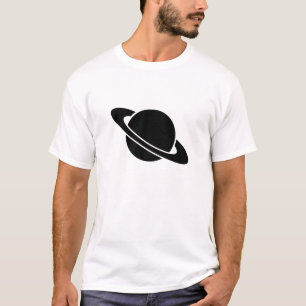 Saturn-Piktogramm-T - Shirt