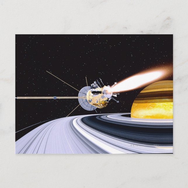 Saturn Postkarte (Vorderseite)