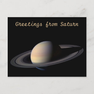 Saturn Postkarte