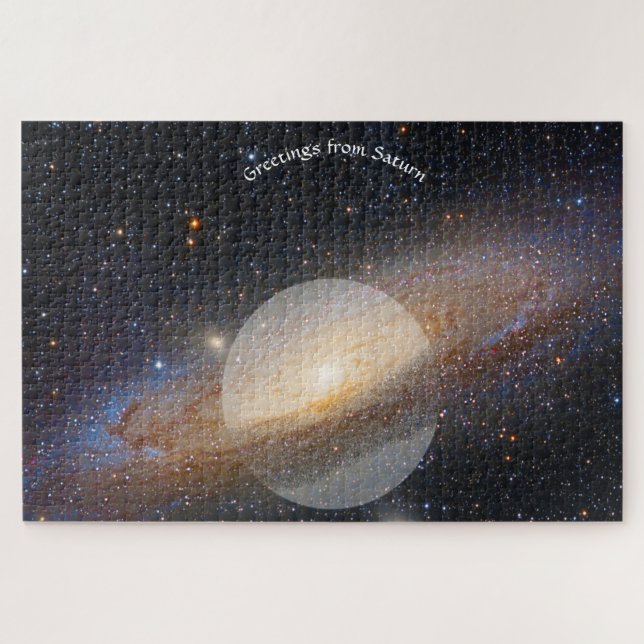 Saturn-Puzzle (Horizontal)