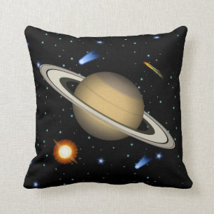 Saturn-Raum Kissen
