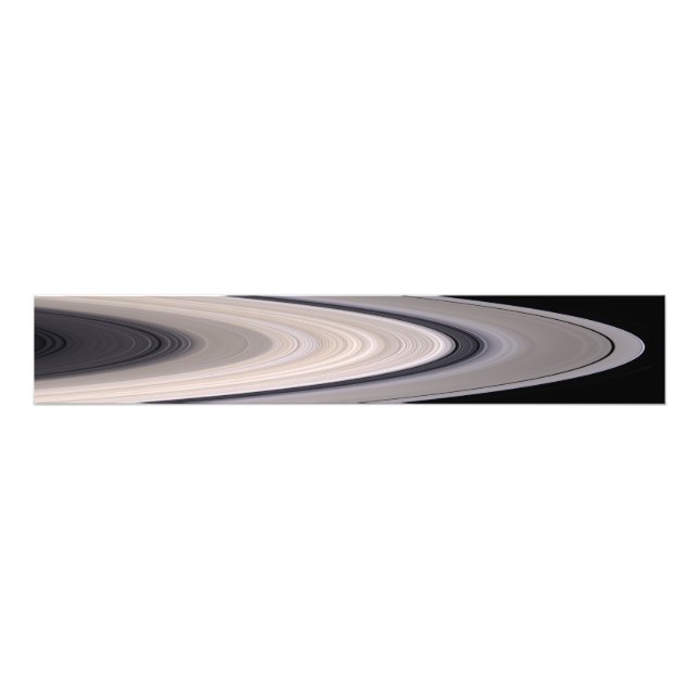 Saturn-Ringsystem Fotodruck (Vorne)