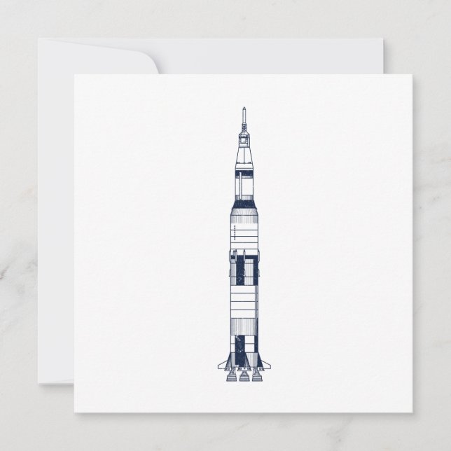 Saturn Rocket (Vorderseite)