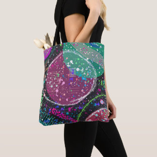 Saturn’s Rings: Maximalist Abstract Art Tasche