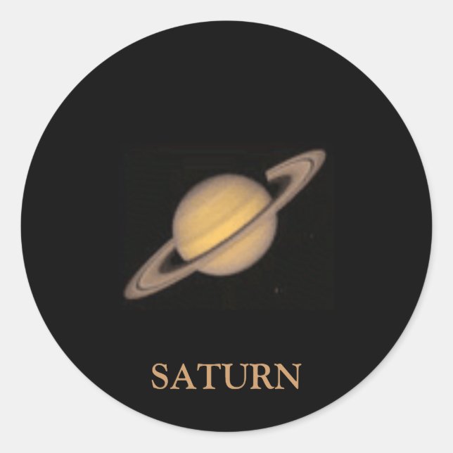 Saturn Sticker (Vorderseite)