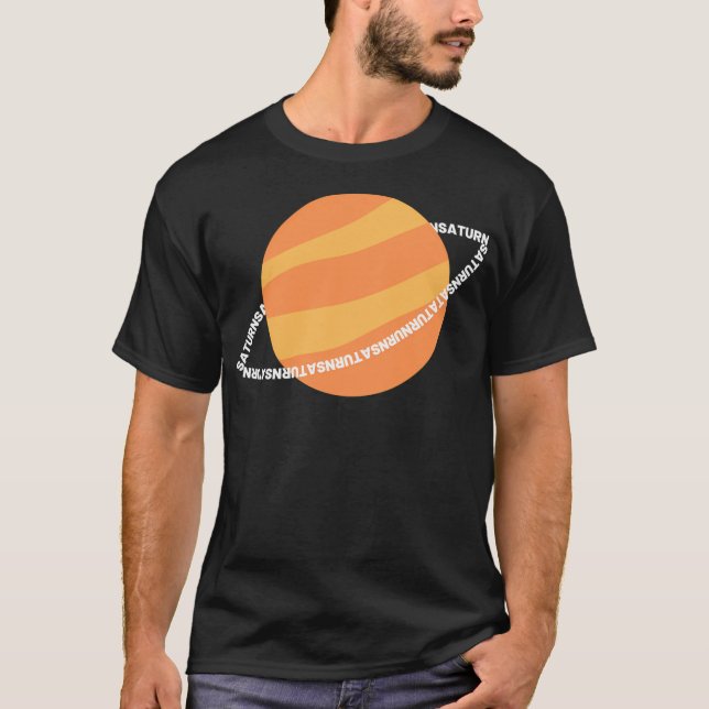 Saturn T-Shirt (Vorderseite)