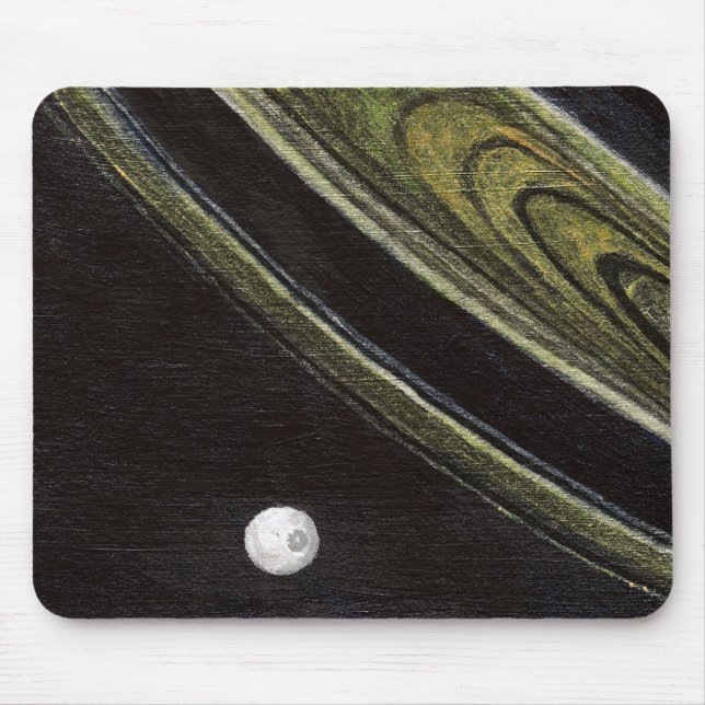 Saturn und Tethys mousepad (Vorne)