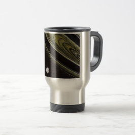 Saturn und Tethys reisen Schlamm, 15 oz. Reisebecher