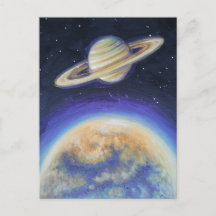 Saturn und Titan