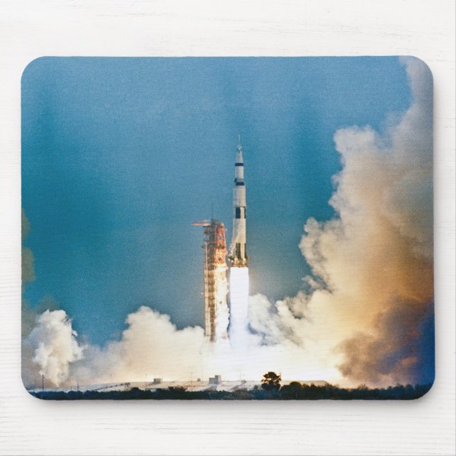 Saturn V Apollo Launch Mousepad (Vorne)