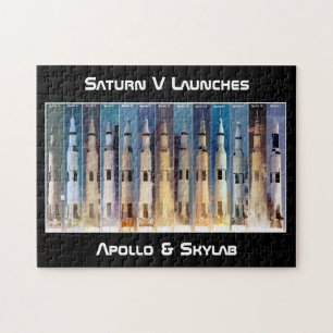 Saturn V Moon Rocket startet