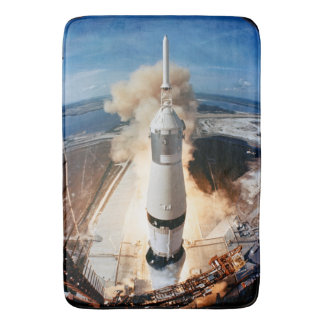 Saturn V Raketenstart 1969 Apollo Spacecraft Badematte