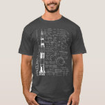 Saturn V Saturn 5 RaketenScience Gleichungen T-Shirt<br><div class="desc">Saturn V Saturn 5 Rocket Science Equations Karo aus unserer Wissenschaft,  um Shirts für die besten in einzigartigen oder maßgeschneiderten,  handgefertigten Stücken aus unseren Bekleidungsläden auszuwählen.</div>