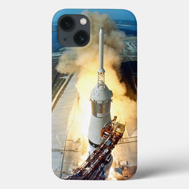 Saturn V Start der Apollo 11 Moon Mission Case-Mate iPhone Hülle (Rückseite)
