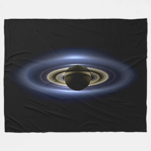 Saturn verdeckt die Sonne vom Cassini-Orbiter aus  Fleecedecke