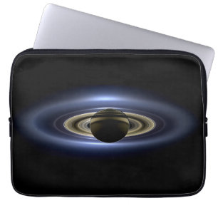 Saturn verdeckte die Sonne vom Cassini‑Orbiter aus Laptopschutzhülle