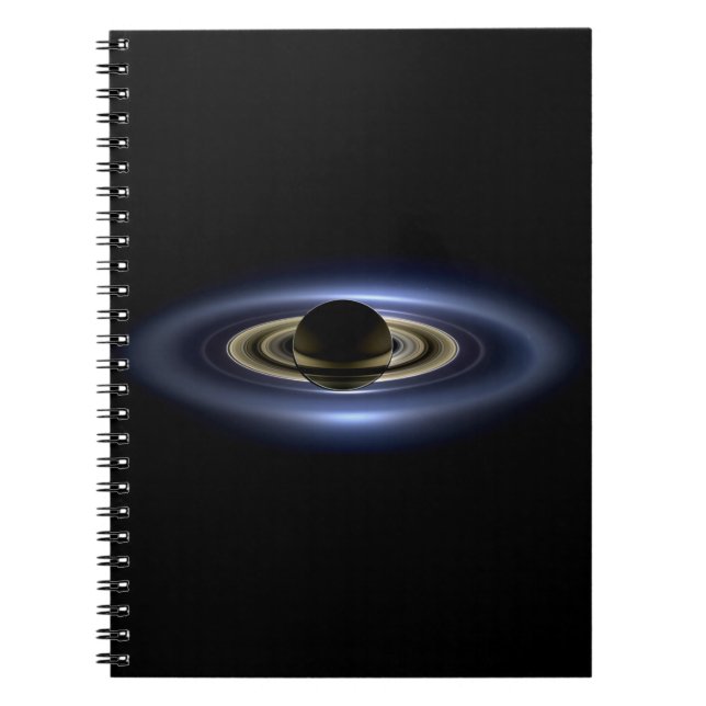 Saturn verlor die Sonne von Cassini Orbiter Notizblock (Vorderseite)