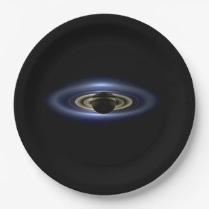 Saturn verlor die Sonne von Cassini Orbiter Pappteller
