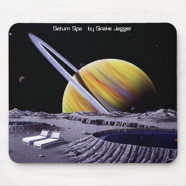 Saturn-Wellness-Center Mousepad (Vorne)