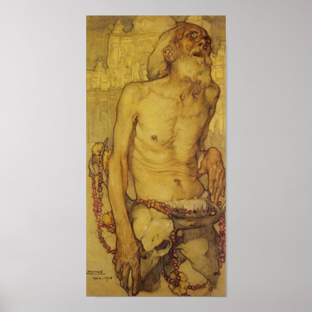 Saturnino Herran El Ciego Poster (Vorne)