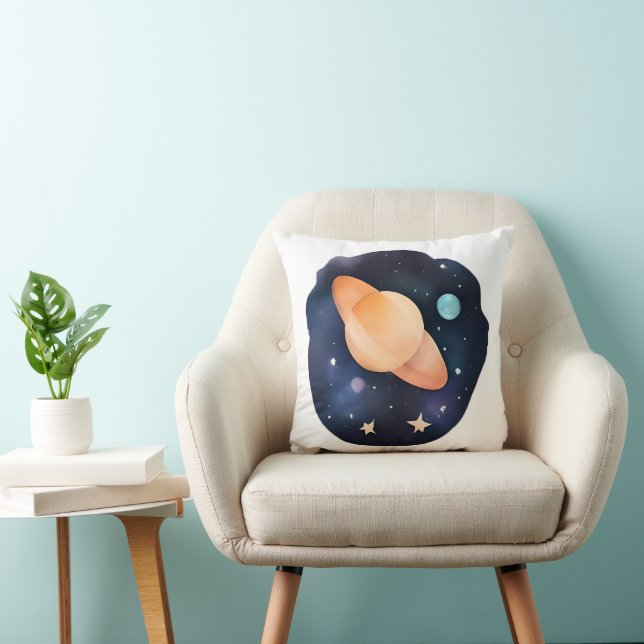 Saturns Gelassenheit Kissen (Stuhl )